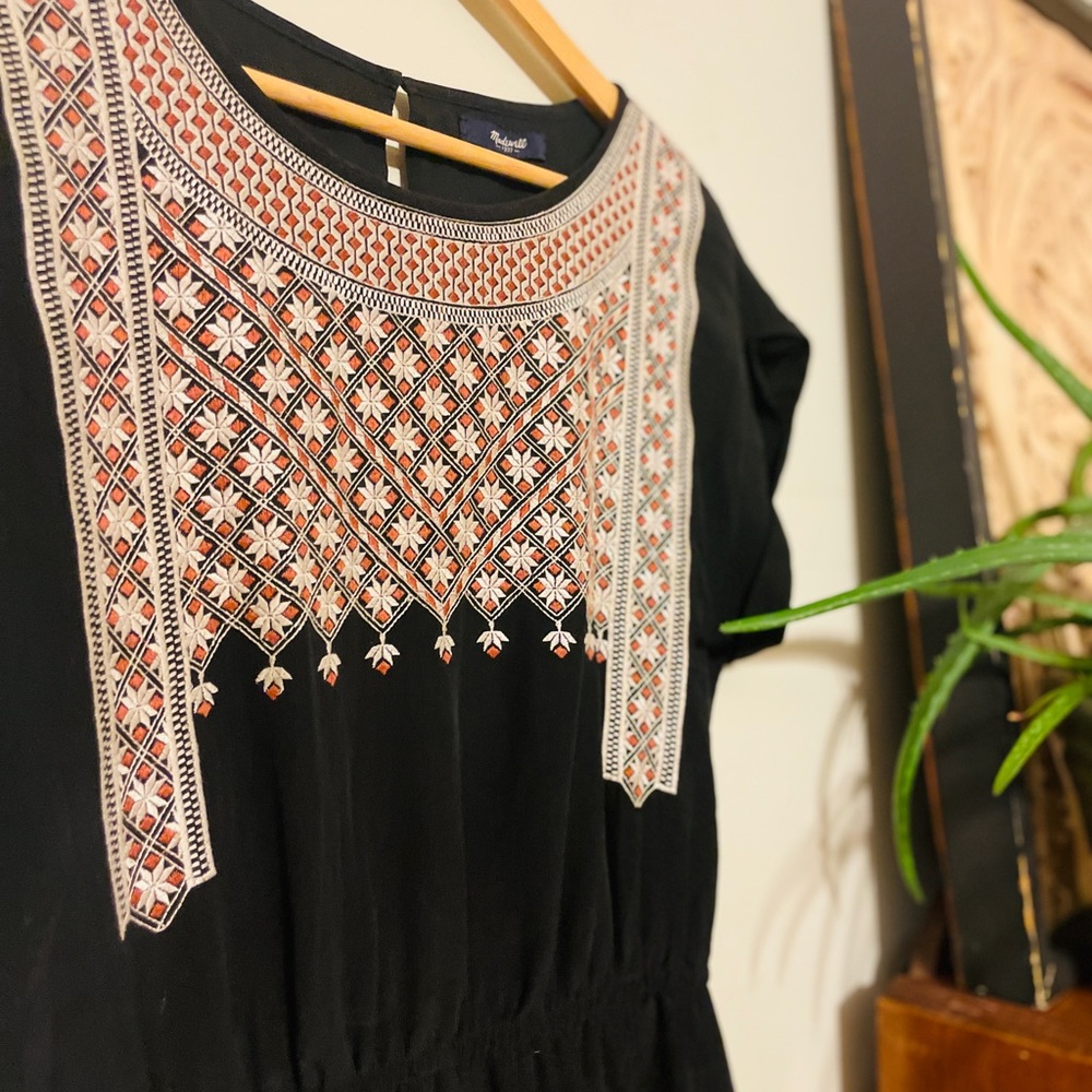 Madewell Silk Starflower Dress